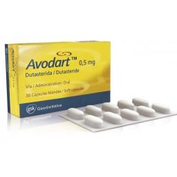 Avodart 0.5 mg - Dutasteride - GlaxoSmithKline, Turkey