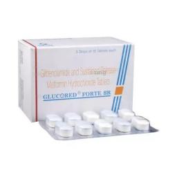 Glucored Forte SR - Glibenclamide - Sun Pharma, India