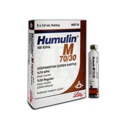 Humulin M 70/30 - Insulin Human Injection - Lilly, Turkey