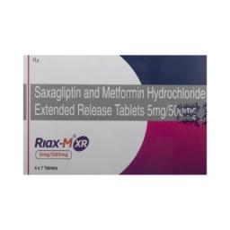 Riax-M XR 5/ 500 mg  - Saxagliptin - Dr. Reddy`s